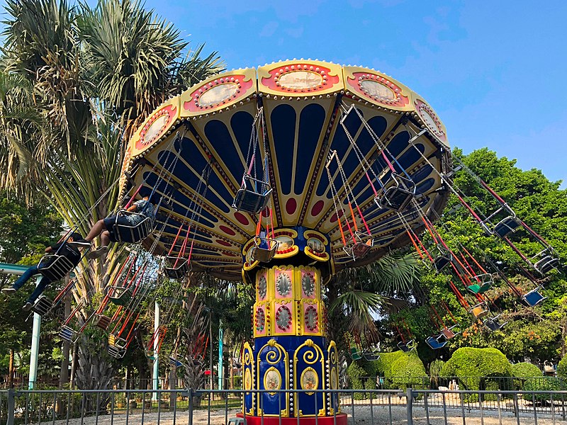สวนสนุก Pattaya Park เครื่องเล่นสุดเสียว
